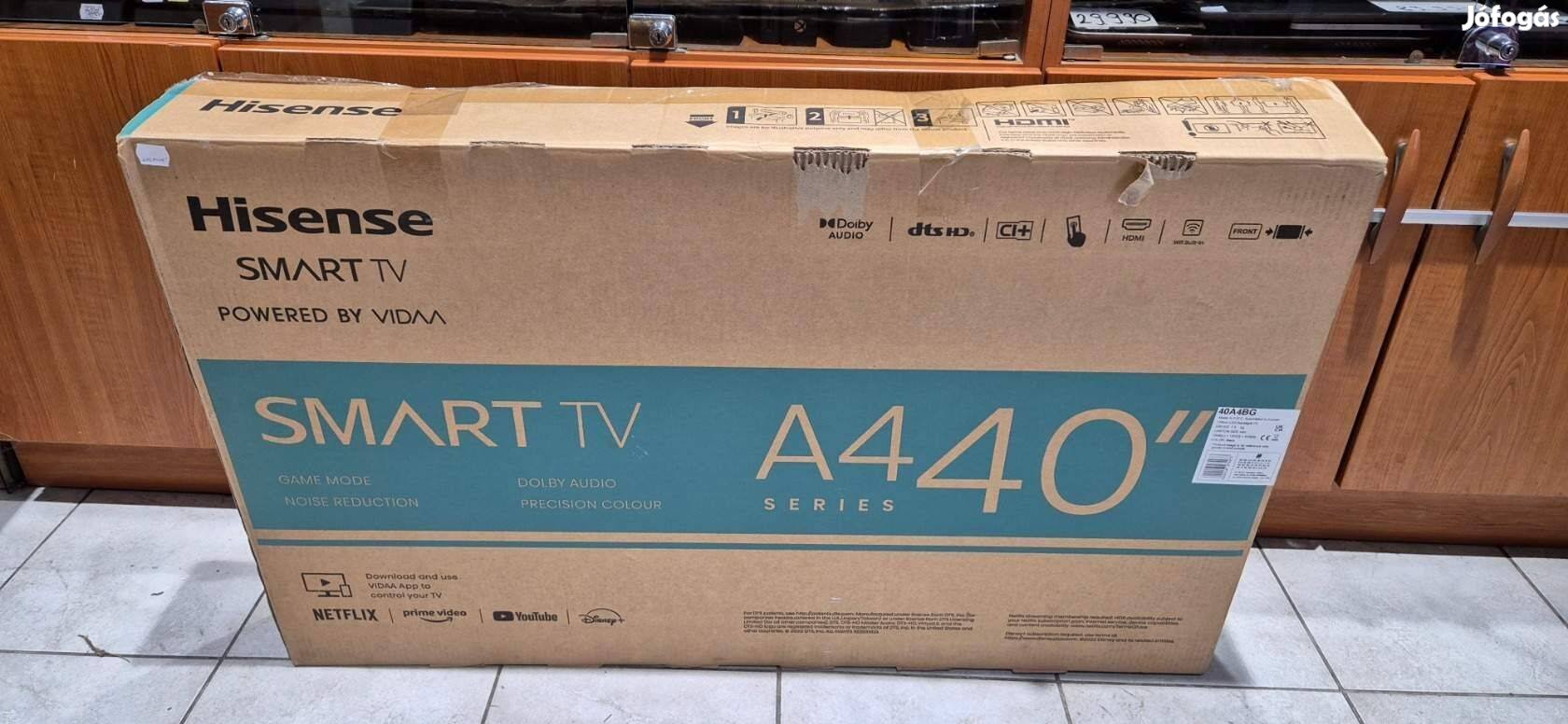 Hisense 40A4BG 100CM Full HD TV szinte Új 1 év Garival !