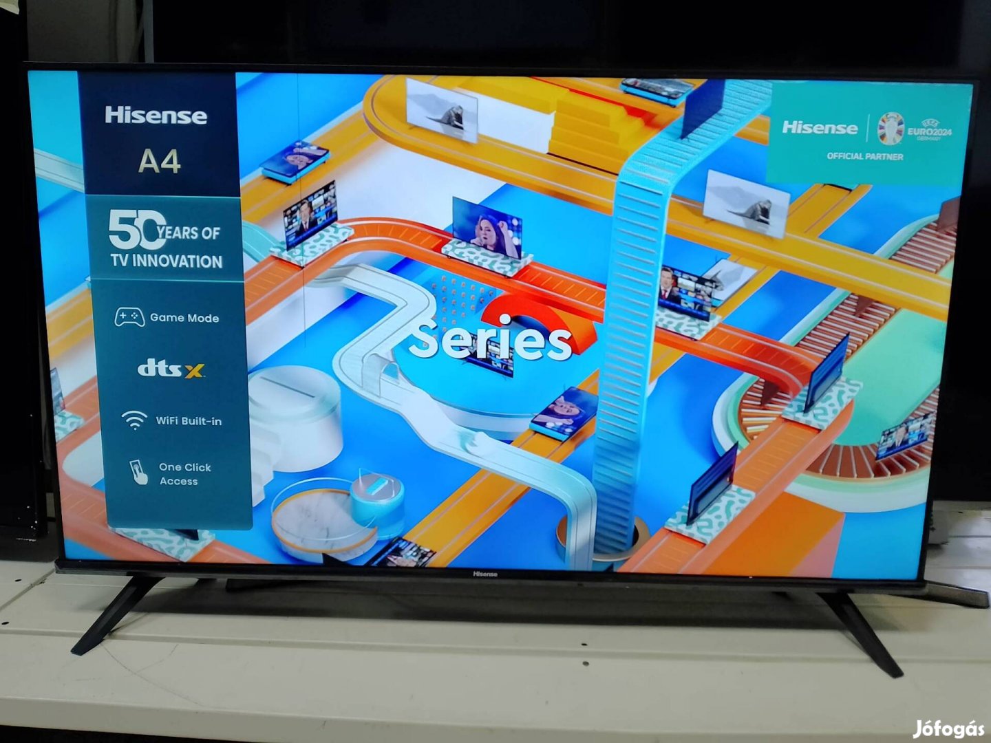 Hisense 40E4KT Full HD Smart LED tv USB wifi garancia 