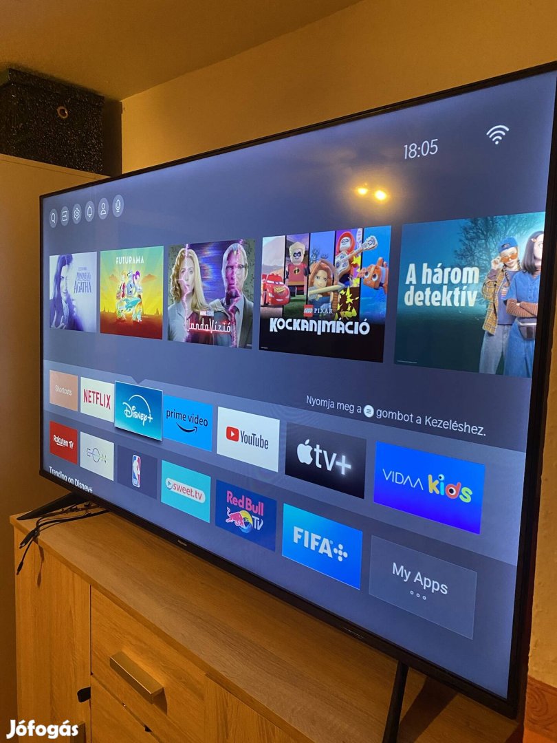 Hisense 4K Smart led tv 147cm