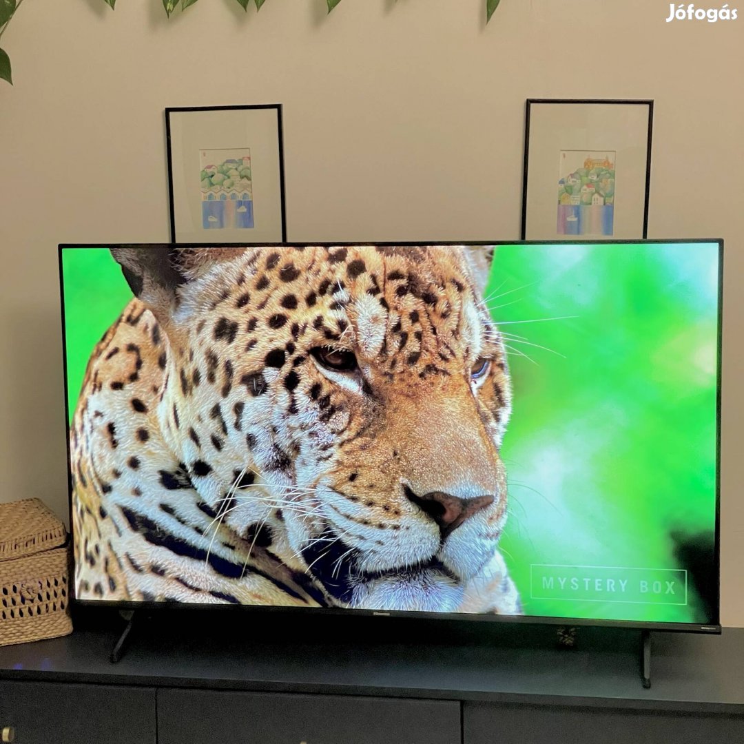 Hisense 50" 4K okostévé - 21 hó garancia