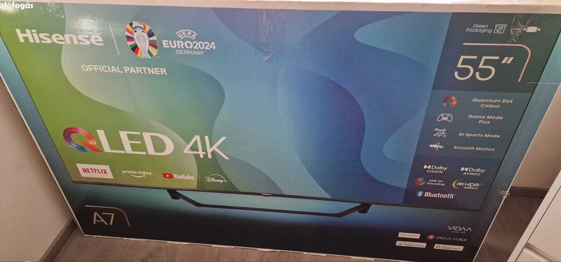 Hisense 55'/139 cm UHD SMART TV