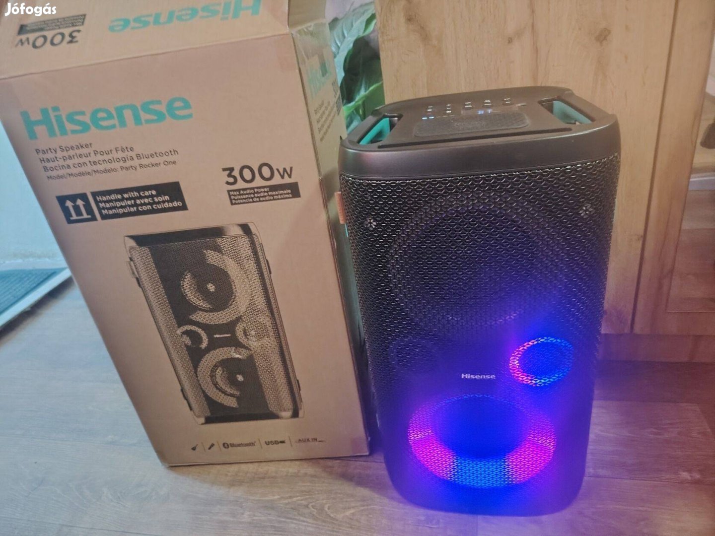Hisense Party Rocker One 2.0 Bluetooth hangszóró / 20 hónap gar