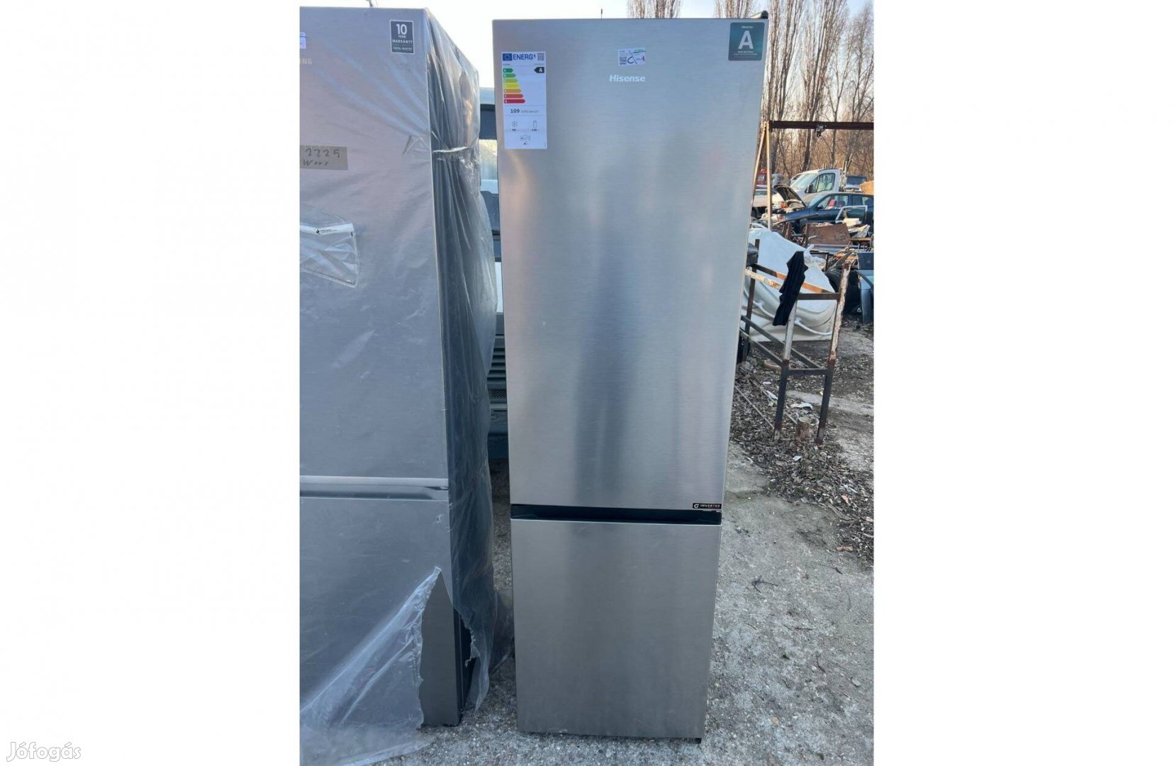 Hisense RB440N4ACA, A osztályos!!, 336 liter, hűtőgép, 342e.ft helyett