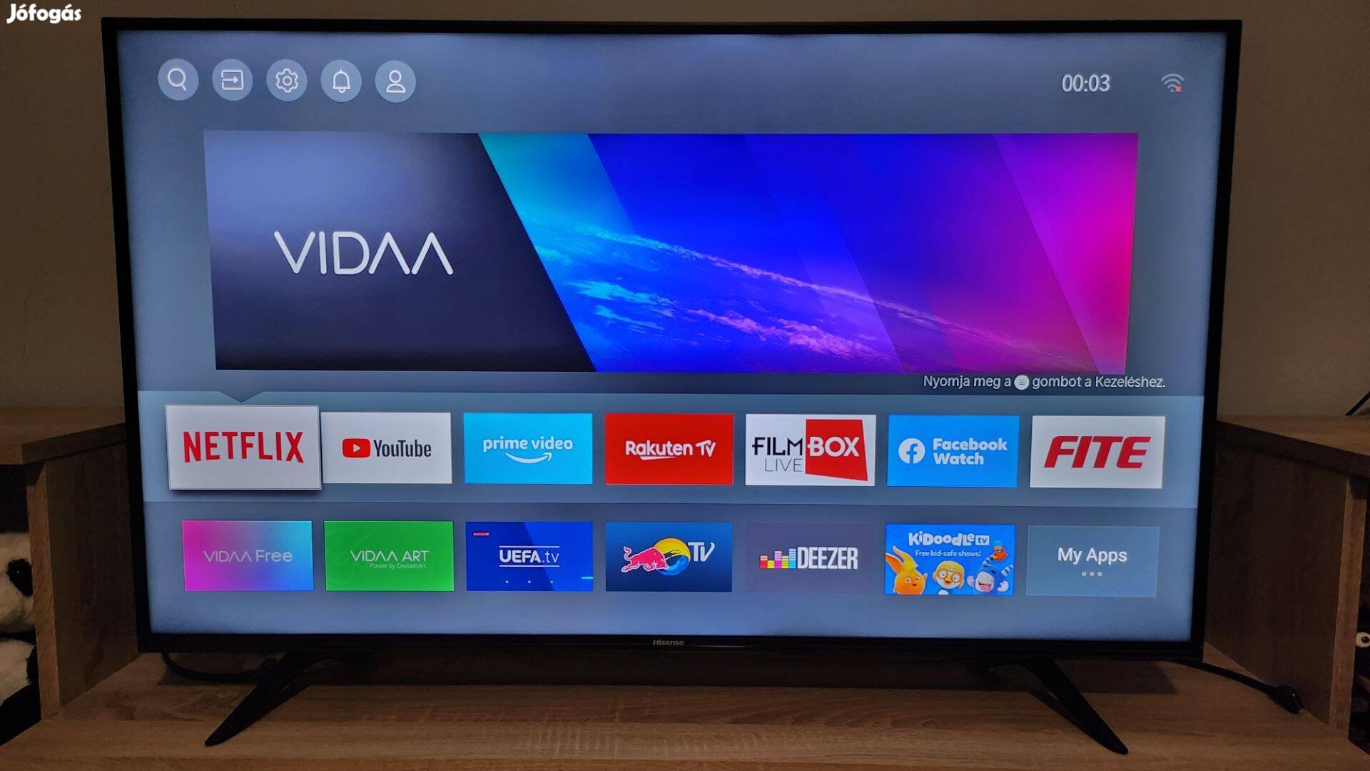Hisense UHD 4K Vidaa Smart Led Tv