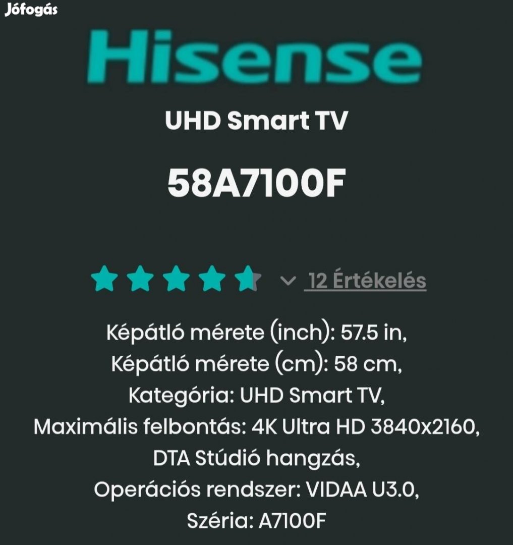 Hisense UHD SMART LED TV