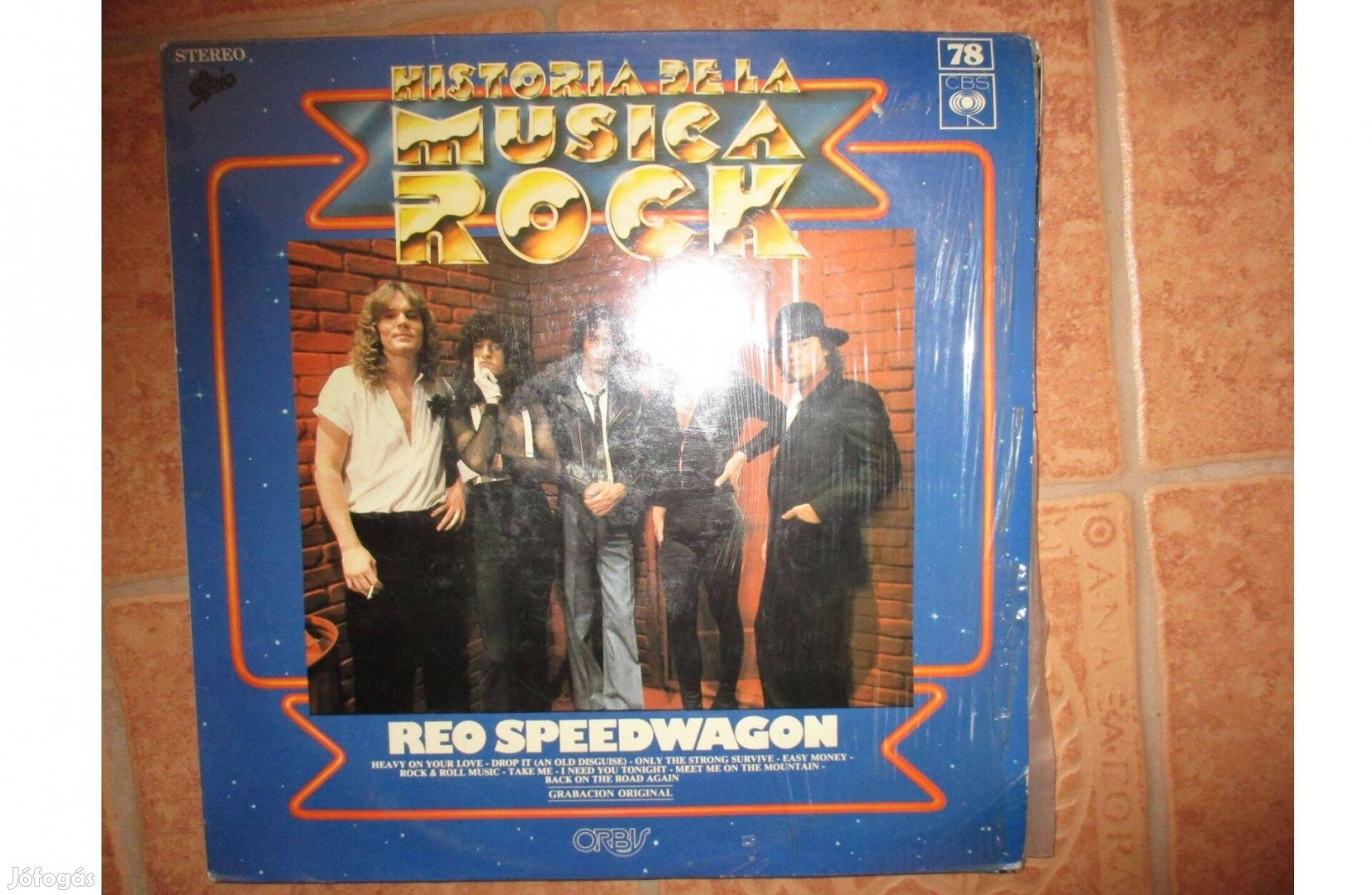 Historia de la Musica Rock Reo Speedwagon vinyl hanglemez eladó