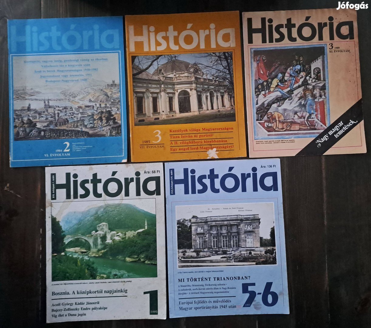 História magazinok 12 db