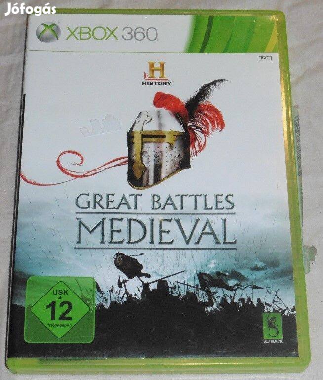 History Great Battle Medieval (háborús stratégia) Gyári Xbox 360 Játék