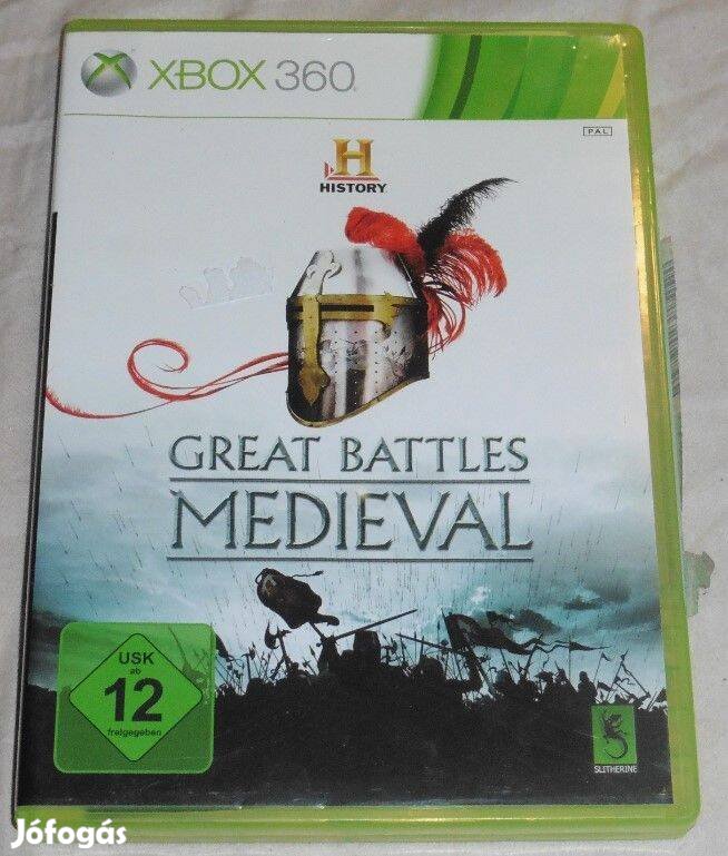 History Great Battle Medieval (háborús stratégia) Gyári Xbox 360 Játék