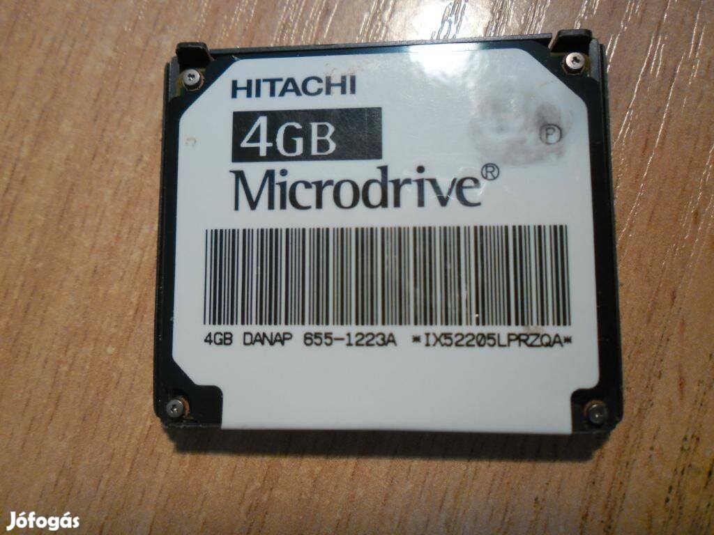 Hitachi 4gb microdrive