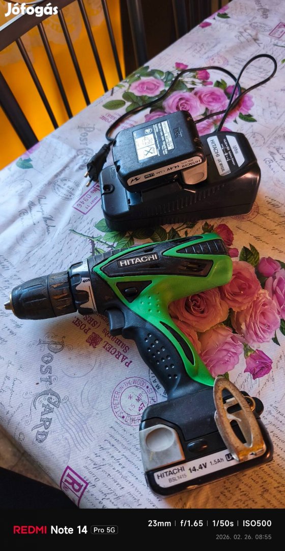 Hitachi BSL1415 14.4 V Csavarbehajtó
