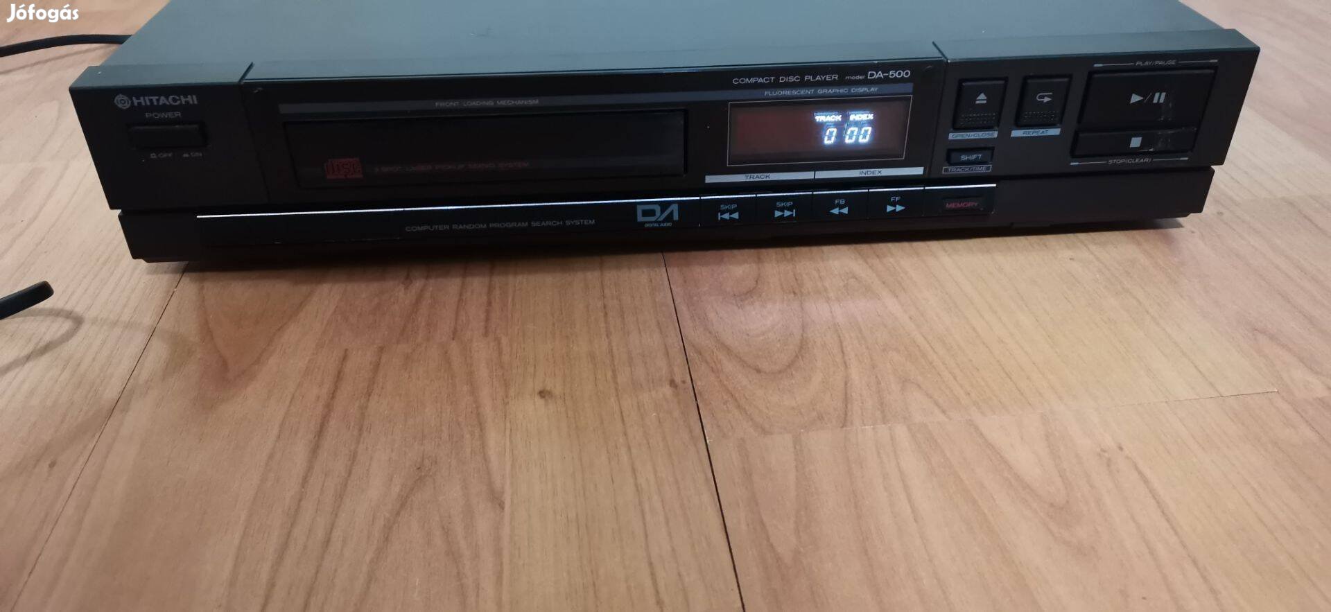 Hitachi DA-500 retro CD lejátszó játszó hibás