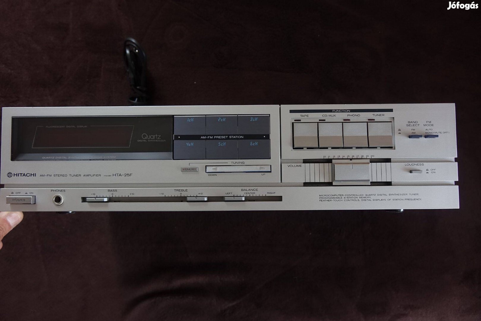 Hitachi Erősítő Olcsón Hibátlan