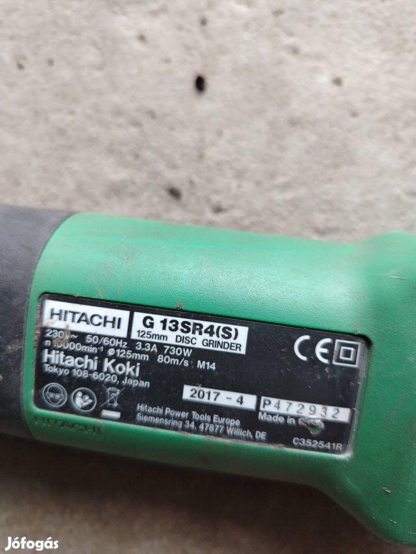 Hitachi G 13SR4(S) Ksflex eladó! 