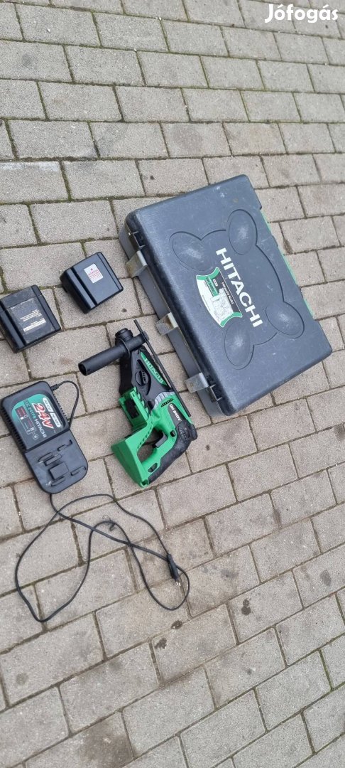 Hitachi Koki DH 24DV japán SDS ütvefúró fúró 2db akkuval DH24DV