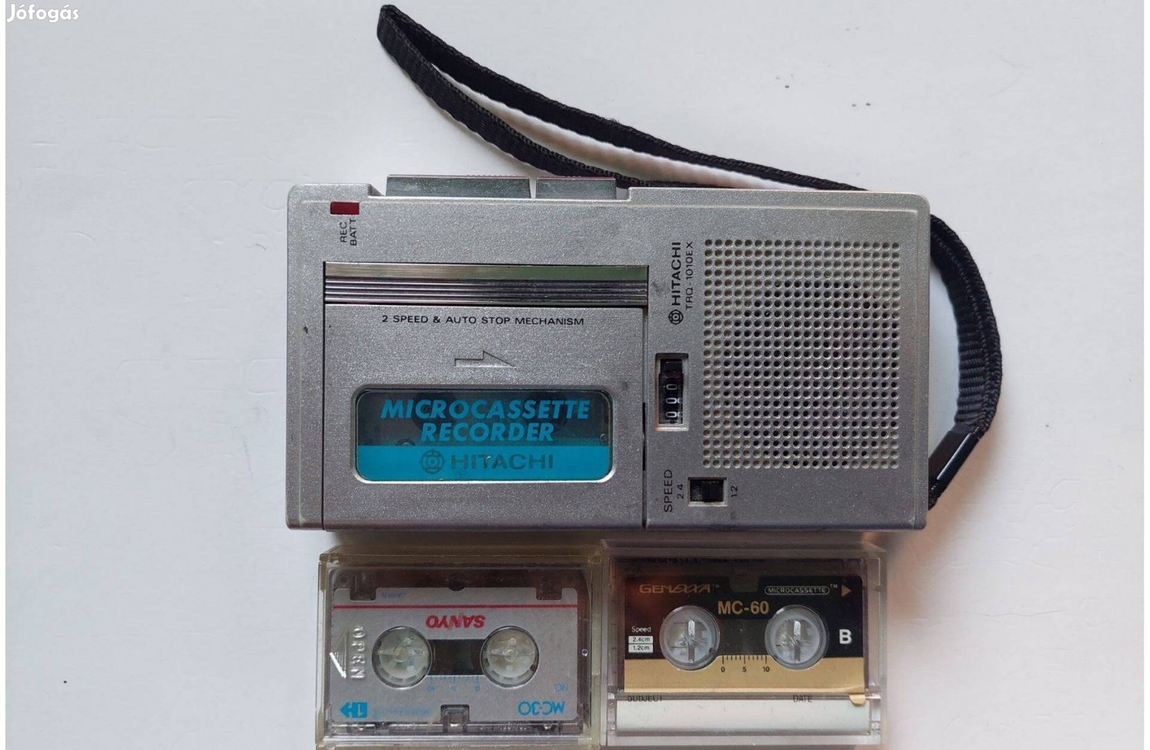 Hitachi Trq-1010E X Mcrocassette Diktafon Walkman Kazettás MAGNÓ