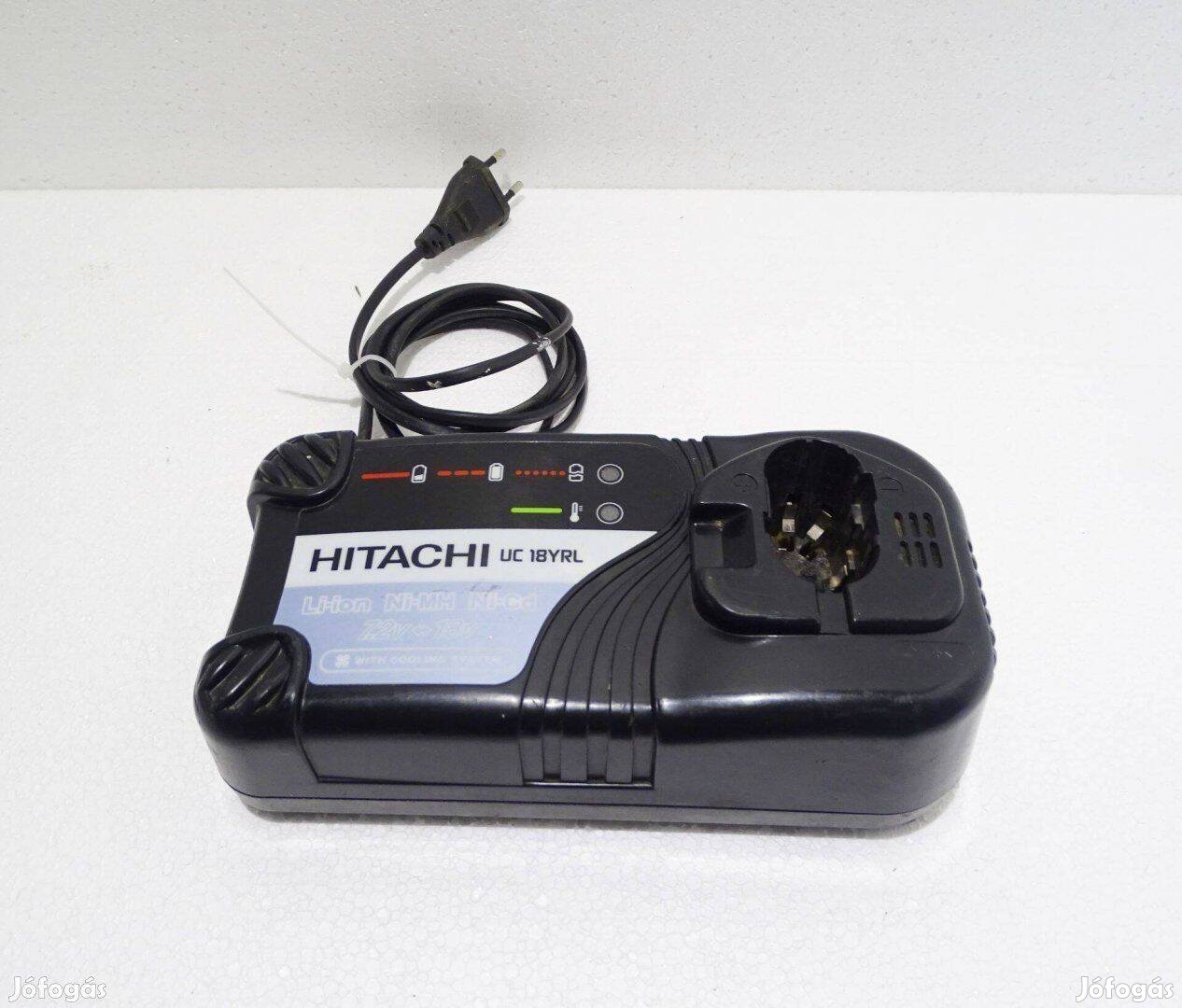Hitachi UC 18Yrl akku akkumulátor töltő 7.2- 18 V Li-Ion, Ni-Mh