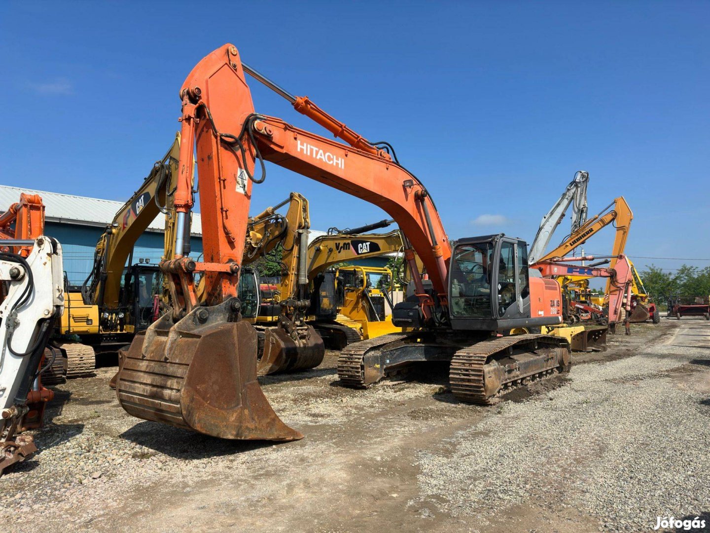 Hitachi Zaxis 280 LC-3 láncos kotró