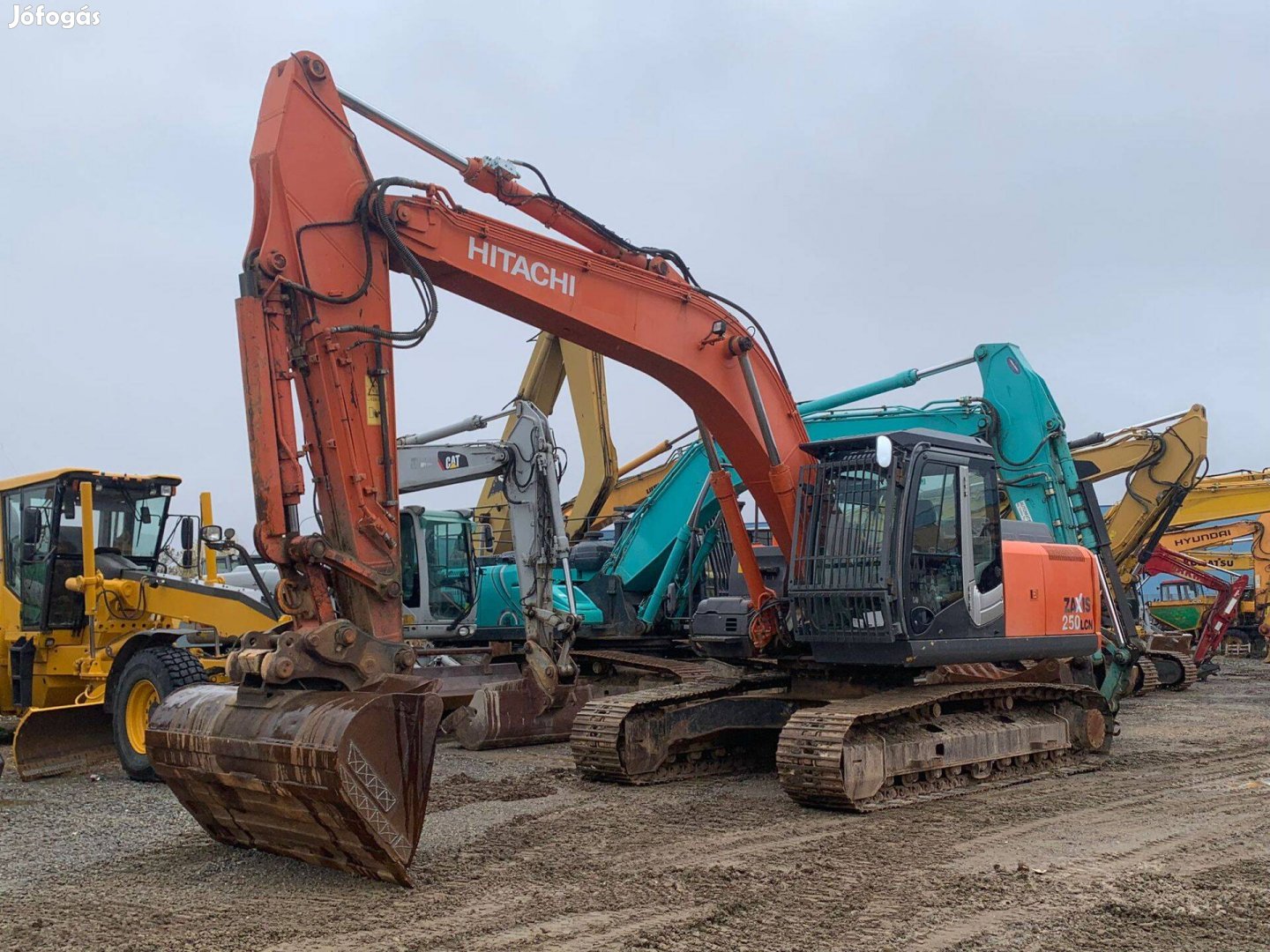 Hitachi Zx250LCN-3 lánctalpas kotró