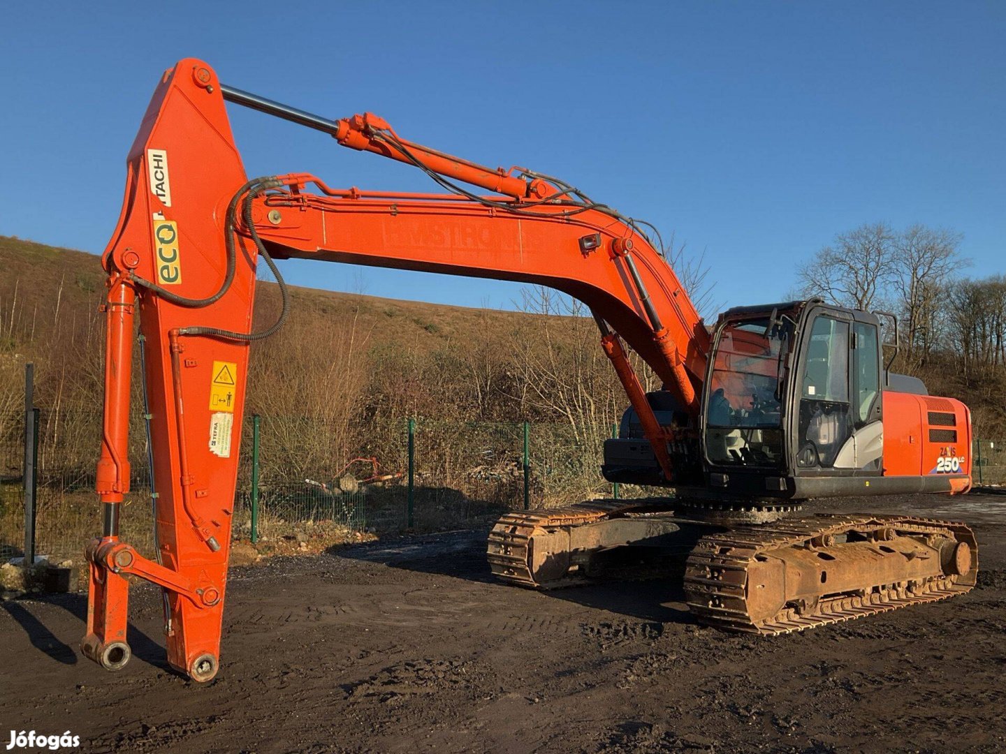 Hitachi Zx250LC-6 lánctalpas kotró