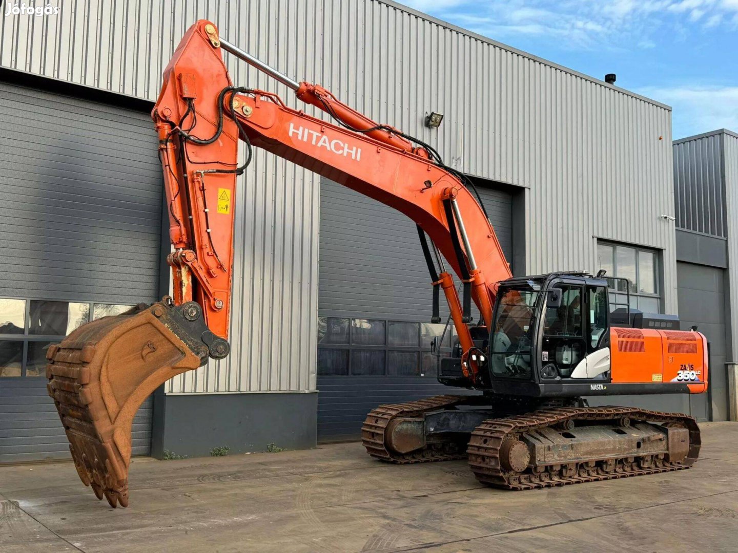 Hitachi Zx350LC-6 lánctalpas kotrógép / 7.047 üzemóra / Lízing