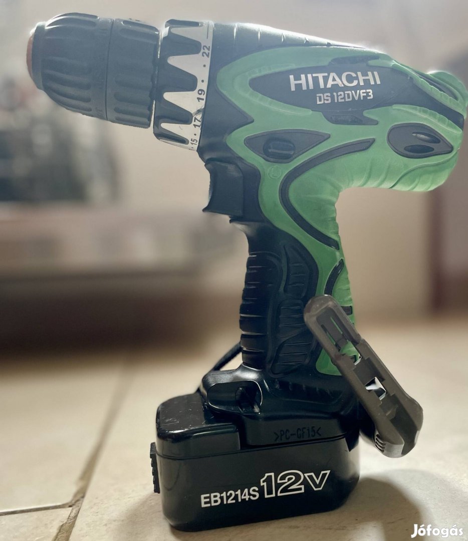 Hitachi akkumulátoros fúró-csavarozó