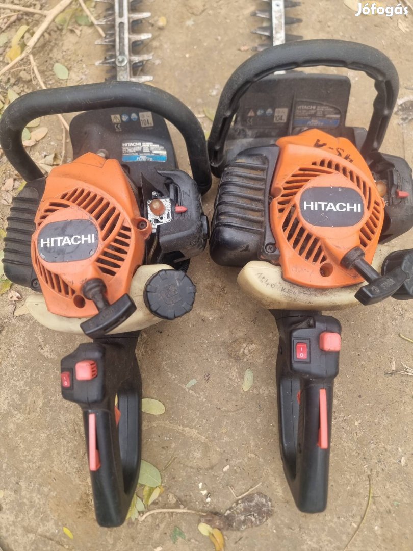 Hitachi benzines sövényvágó