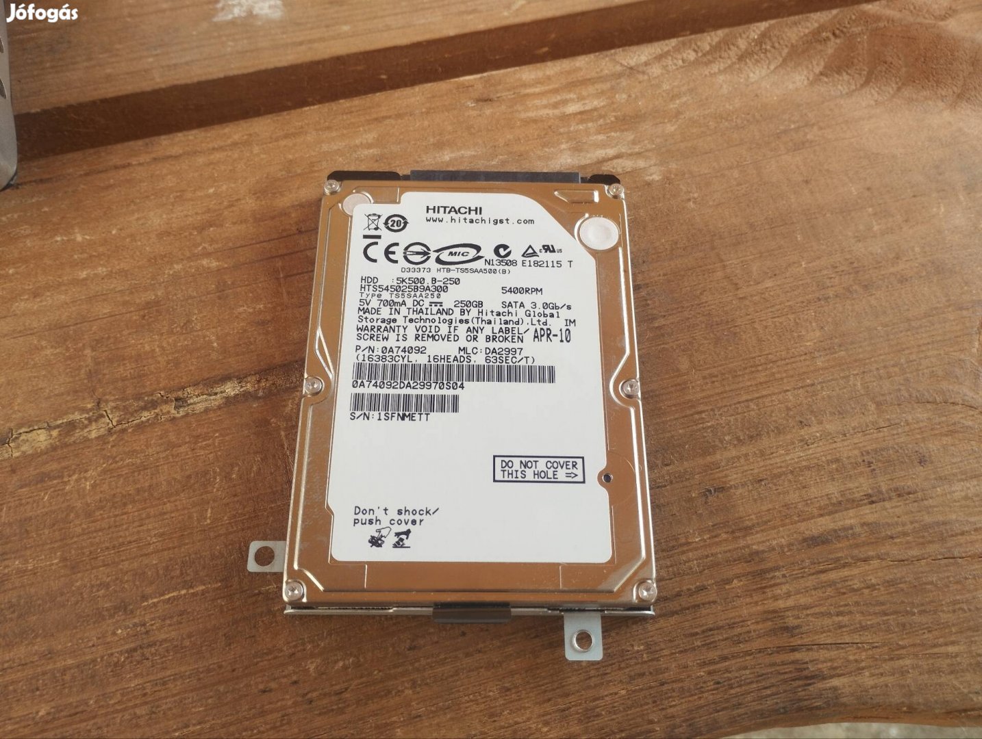 Hitachi winchester 240 gb