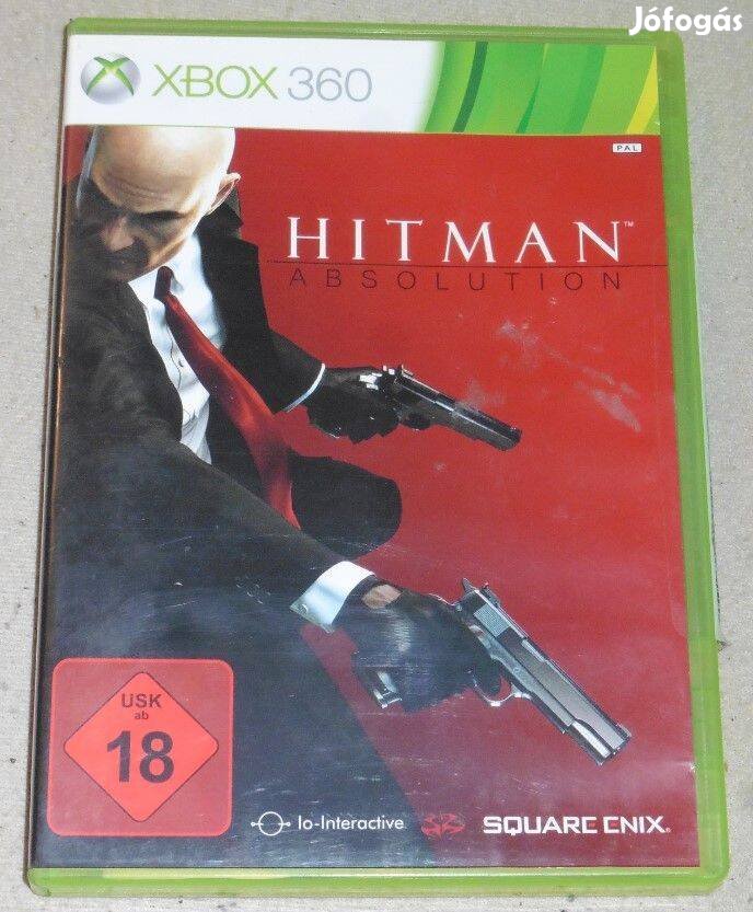 Hitman Absolution Gyári Xbox 360, Xbox ONE, Series X Játék Akár Félár