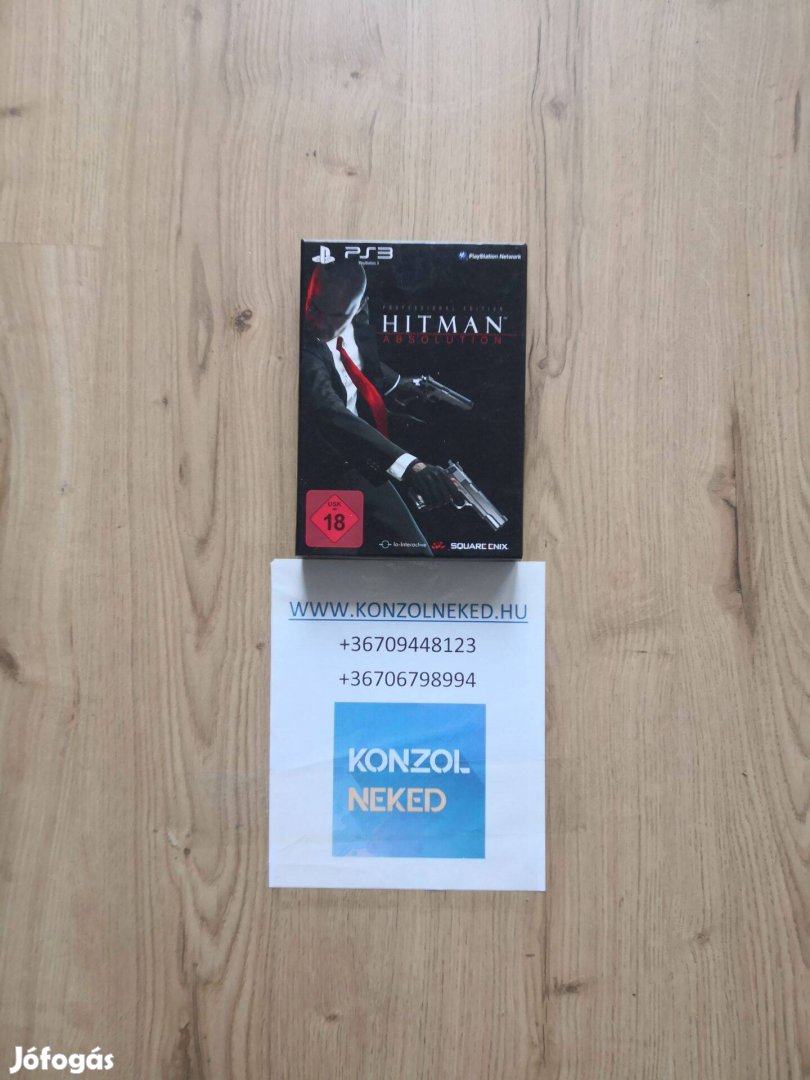 Hitman Absolution (Professional Edition) eredeti Playstation 3 játék