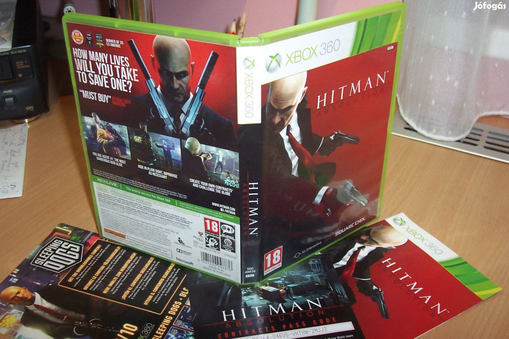 Hitman Absolution - eredeti xbox360/ONE játéklemez