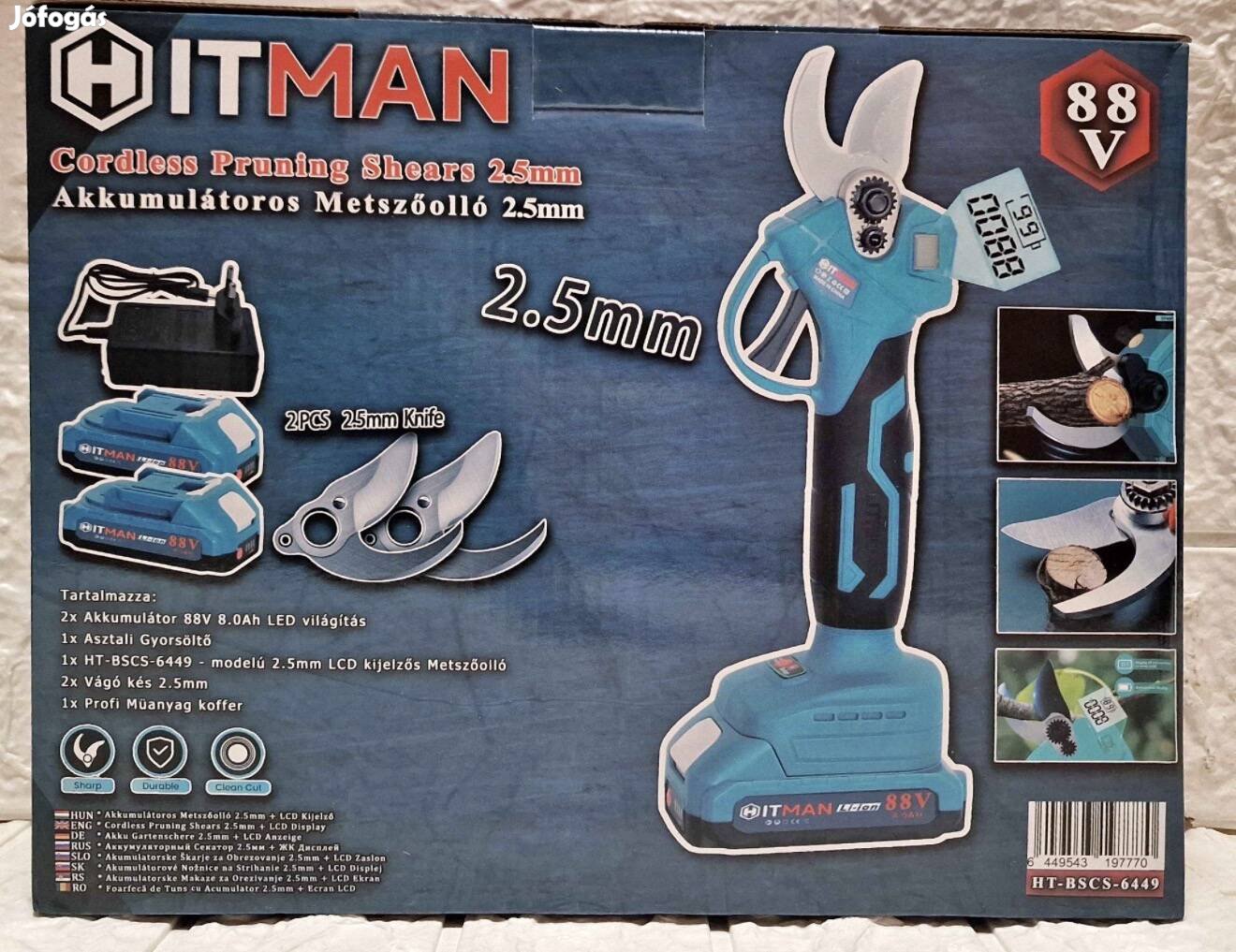 Hitman Akkumulátoros Metszőolló - 88V