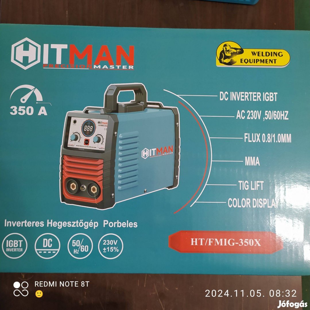 Hitman HT/Fmig-350X 350A hegesztőgép
