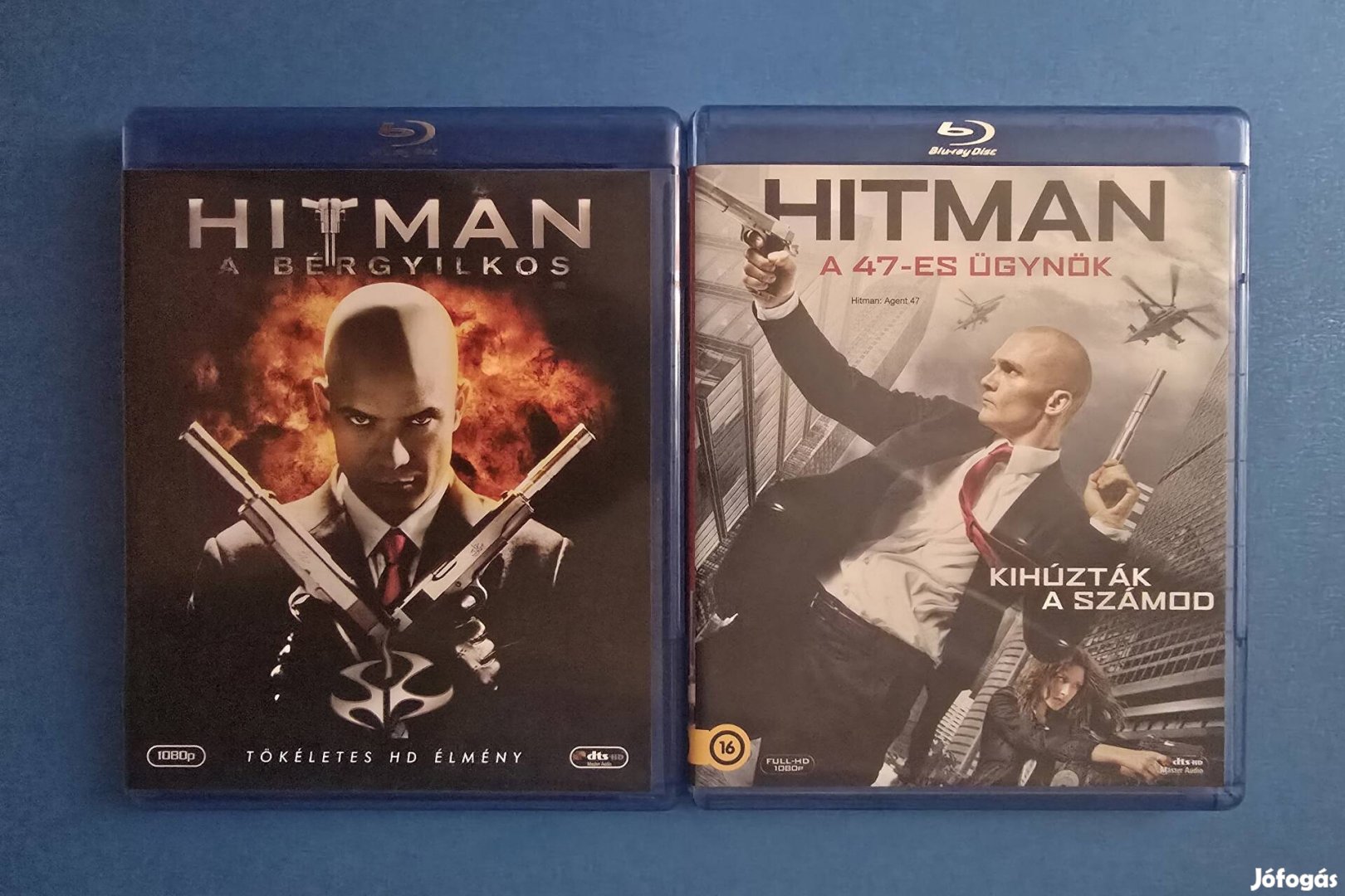 Hitman a bérgyilkos 1,2rész blu-ray