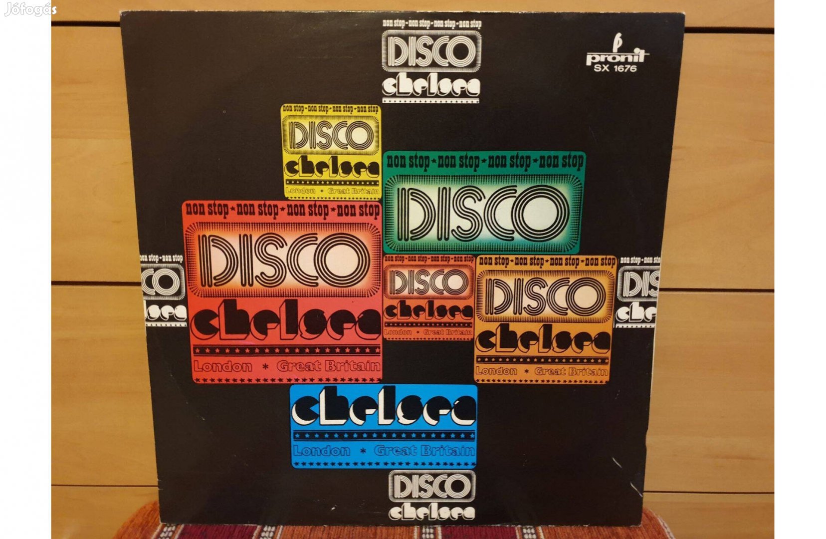 Hits Disco Chelsea 1976 bakelit lemez hanglemez Vinyl