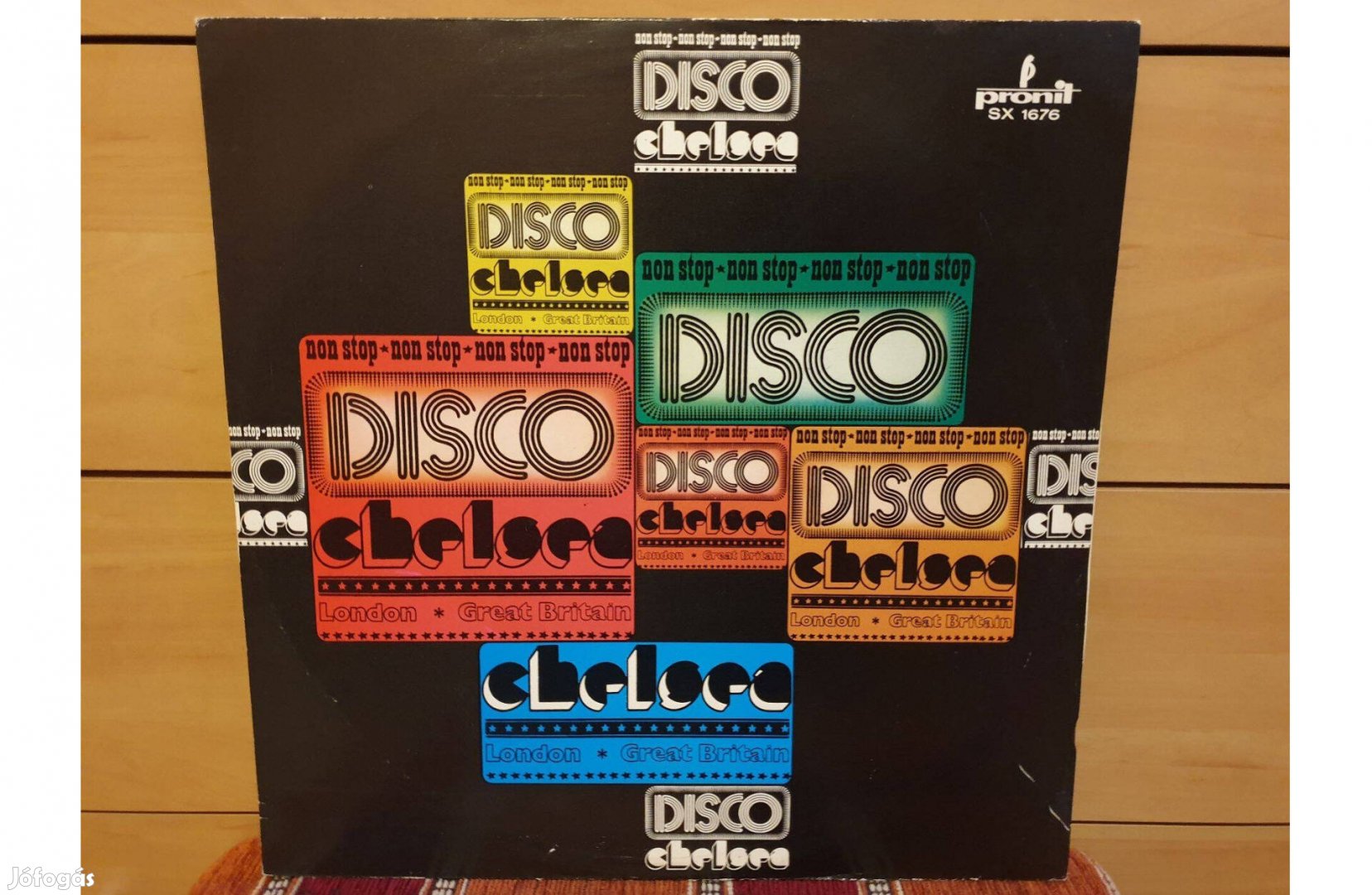 Hits Disco Chelsea 1976 hanglemez bakelit lemez Vinyl