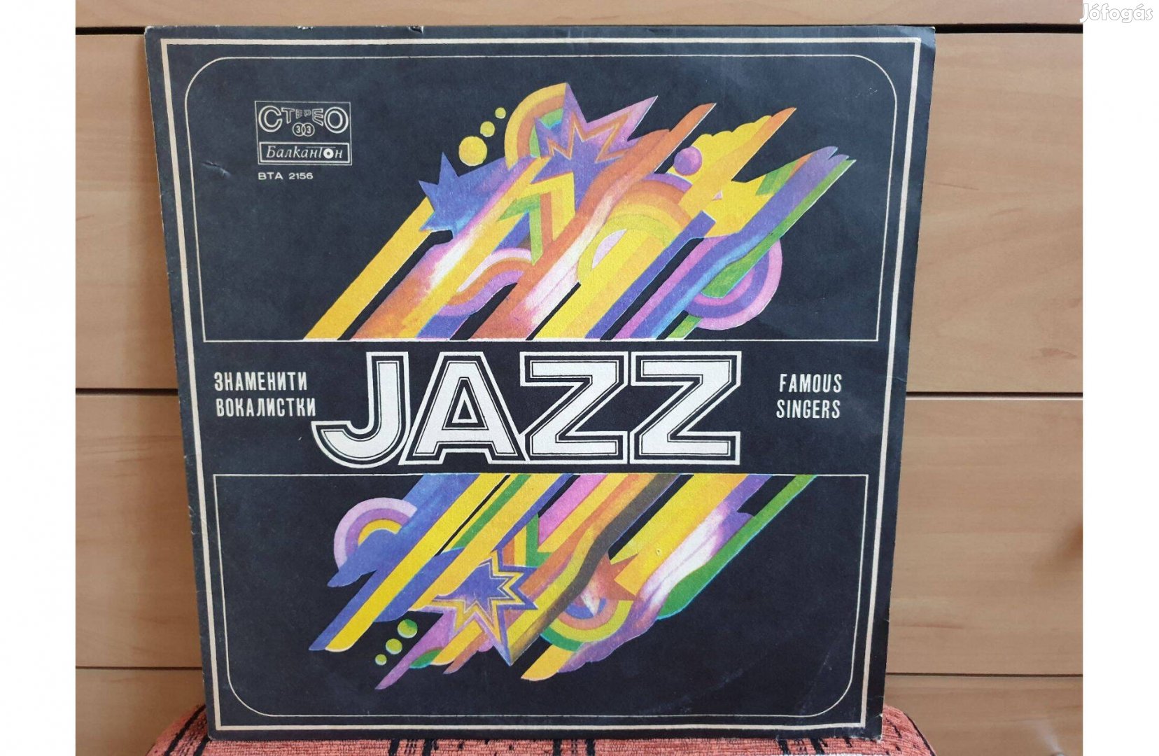 Hits Jazz Famous Singers hanglemez bakelit lemez Vinyl