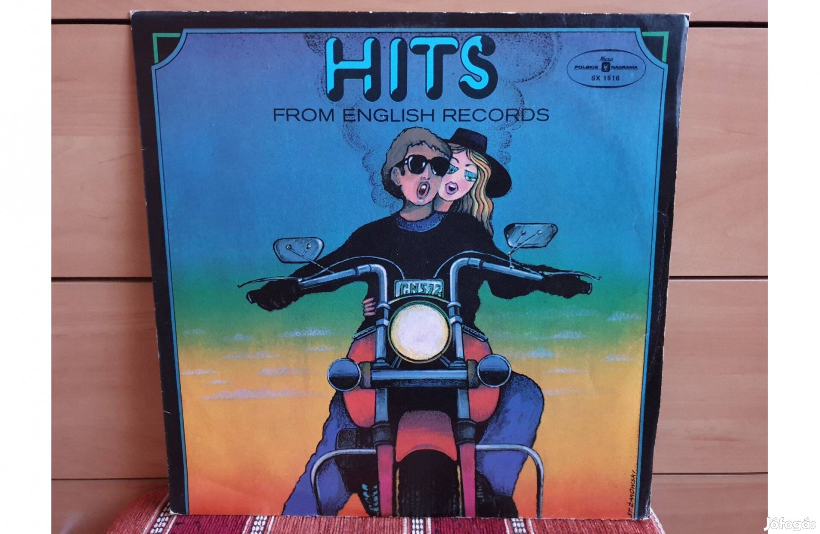 Hits from English records bakelit lemez hanglemez Vinyl