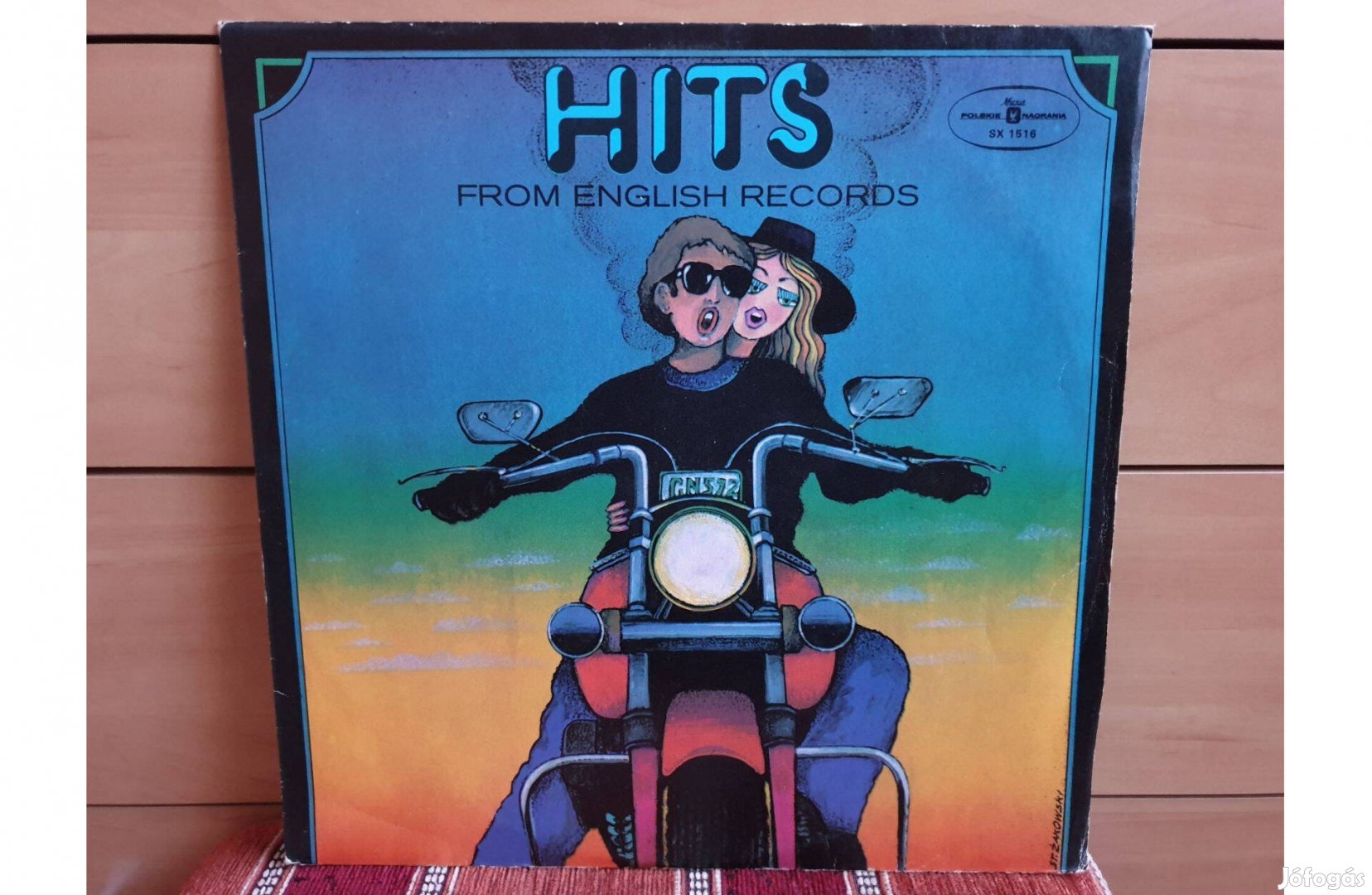 Hits from English records hanglemez bakelit lemez Vinyl