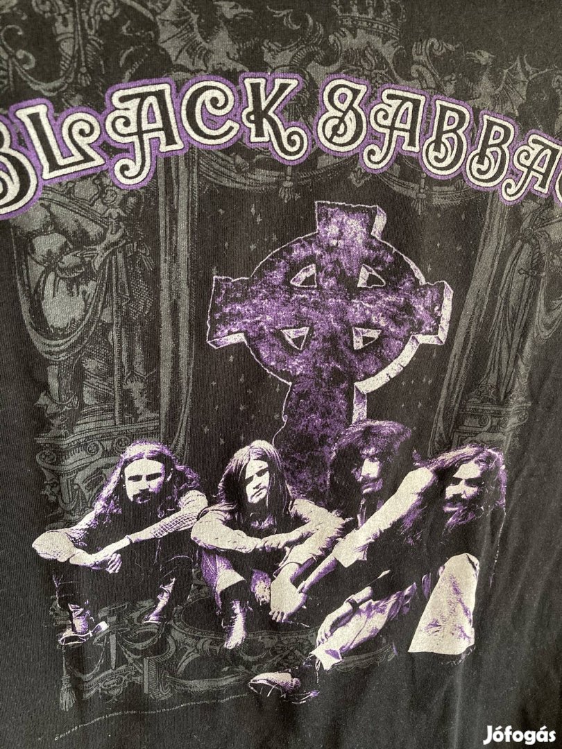 Hivatalos Black Sabbath rocker póló Ozzy retró 2018 Bravado L újszerű