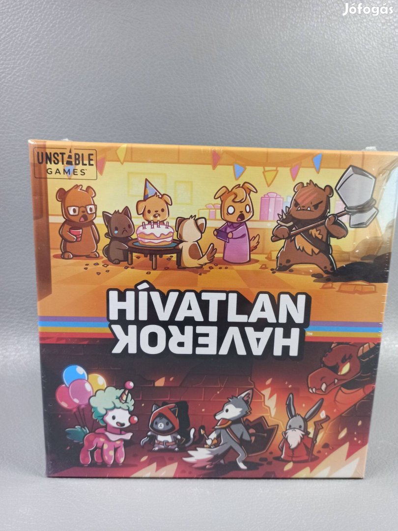 Hívatlan haverok - társasjáték (folpackos)