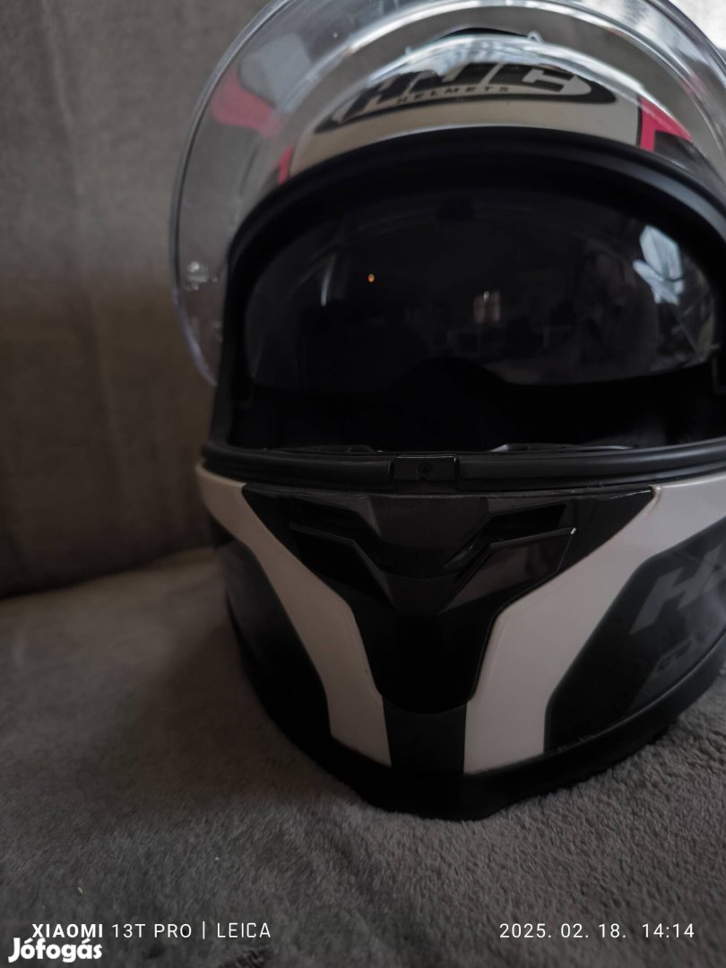 Hjc C70 Silon Helmet Black Pink 