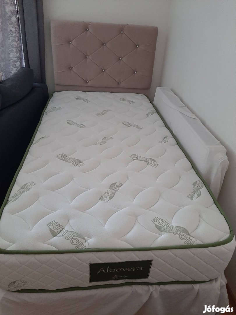 Hkm rózsaszín ágy,Aloe Vera matracc