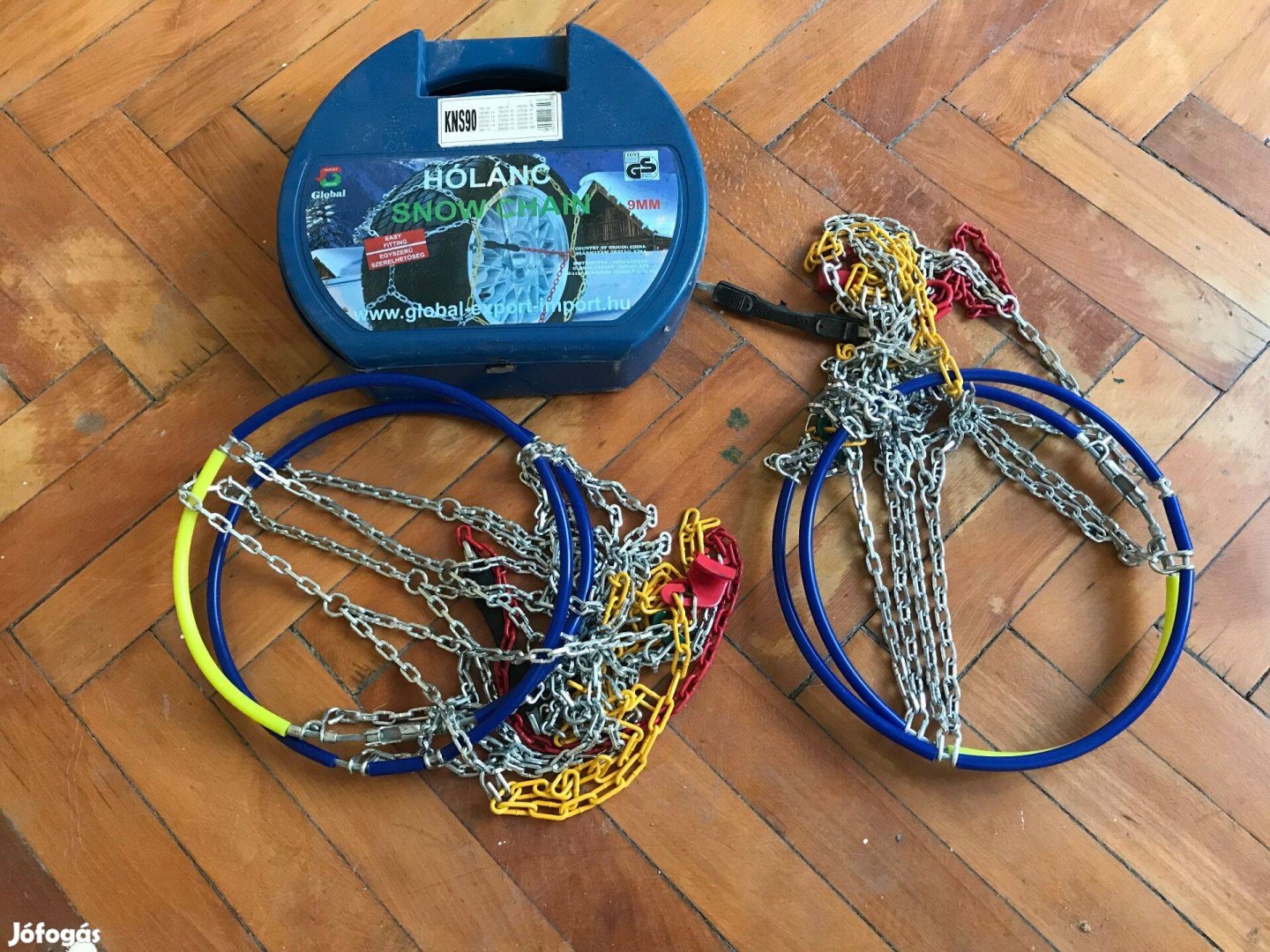 Hó lánc új dobozában