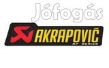 Hőálló Akrapovic matrica 180mm