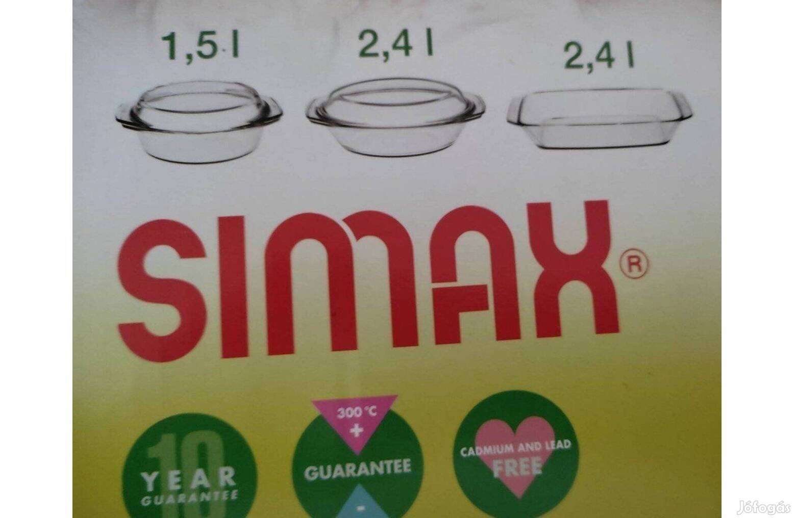 Hőálló jénai edénykészlet (Simax) 5 részes