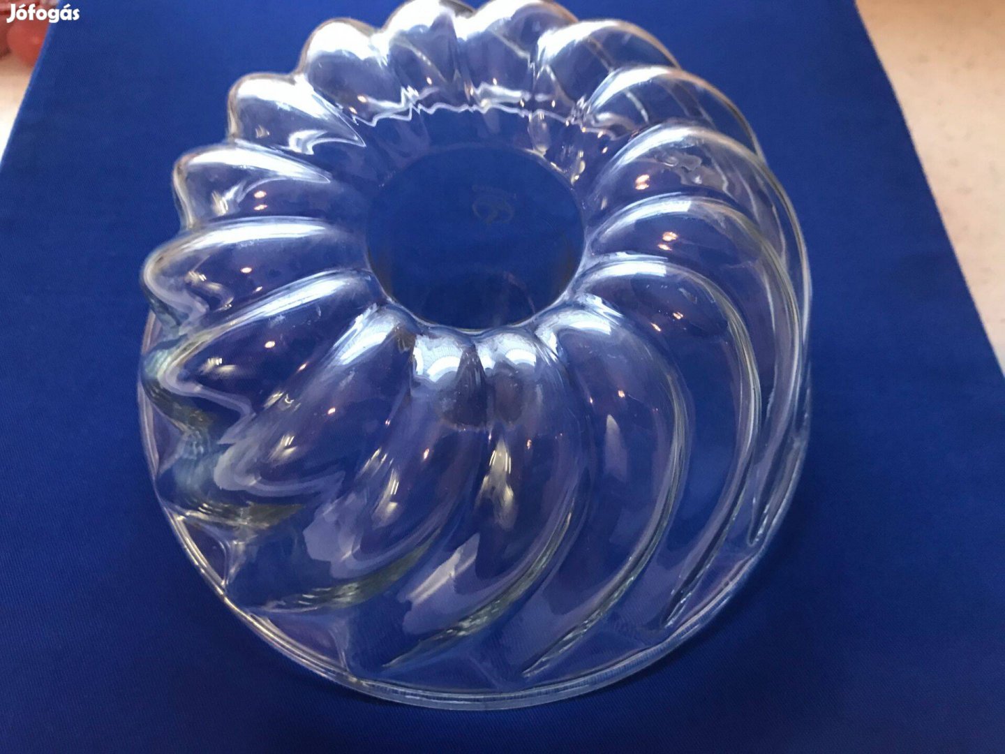 Hőálló üveg kuglófsütő forma