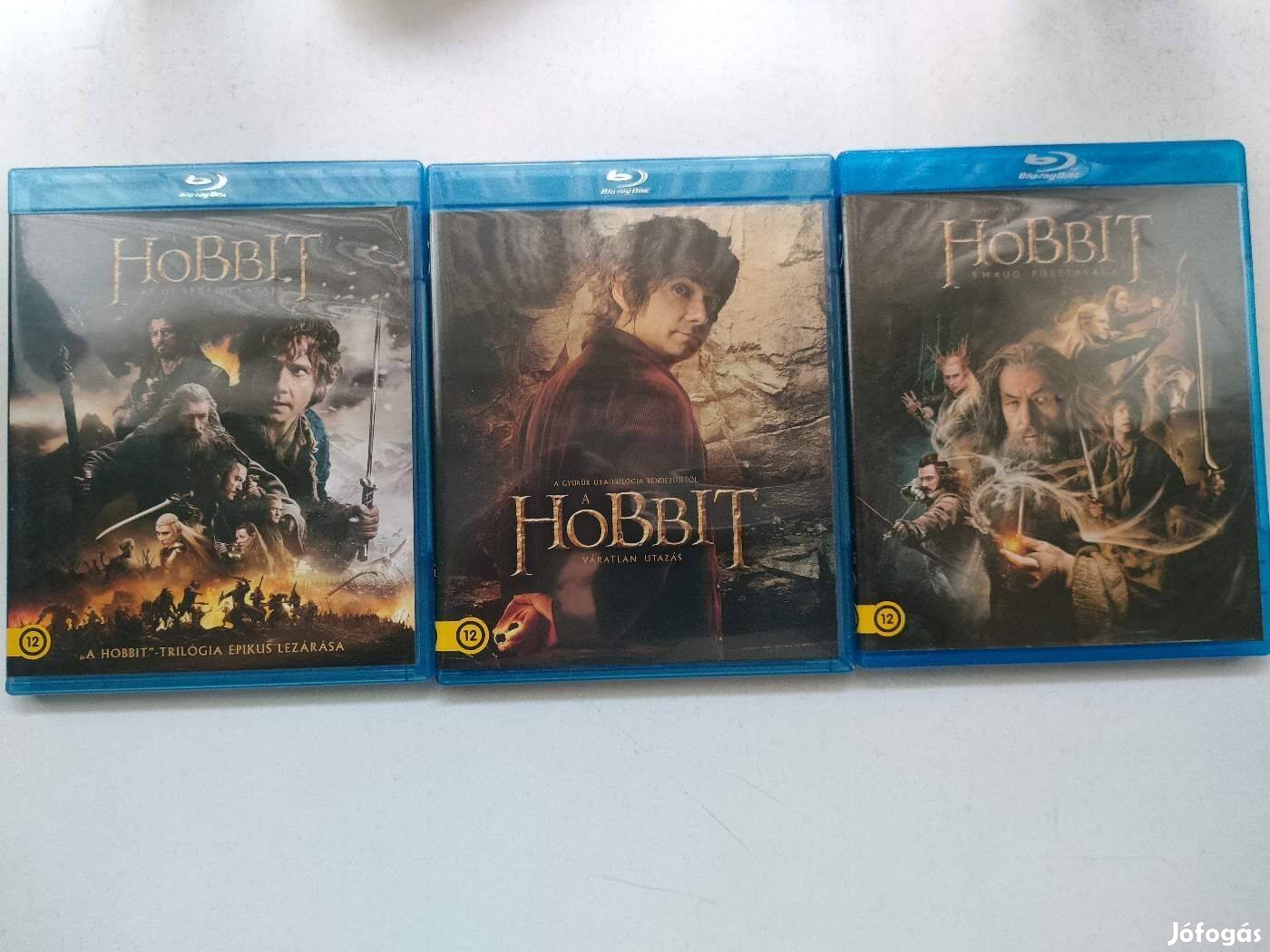 Hobbit Trilógia Blu-ray