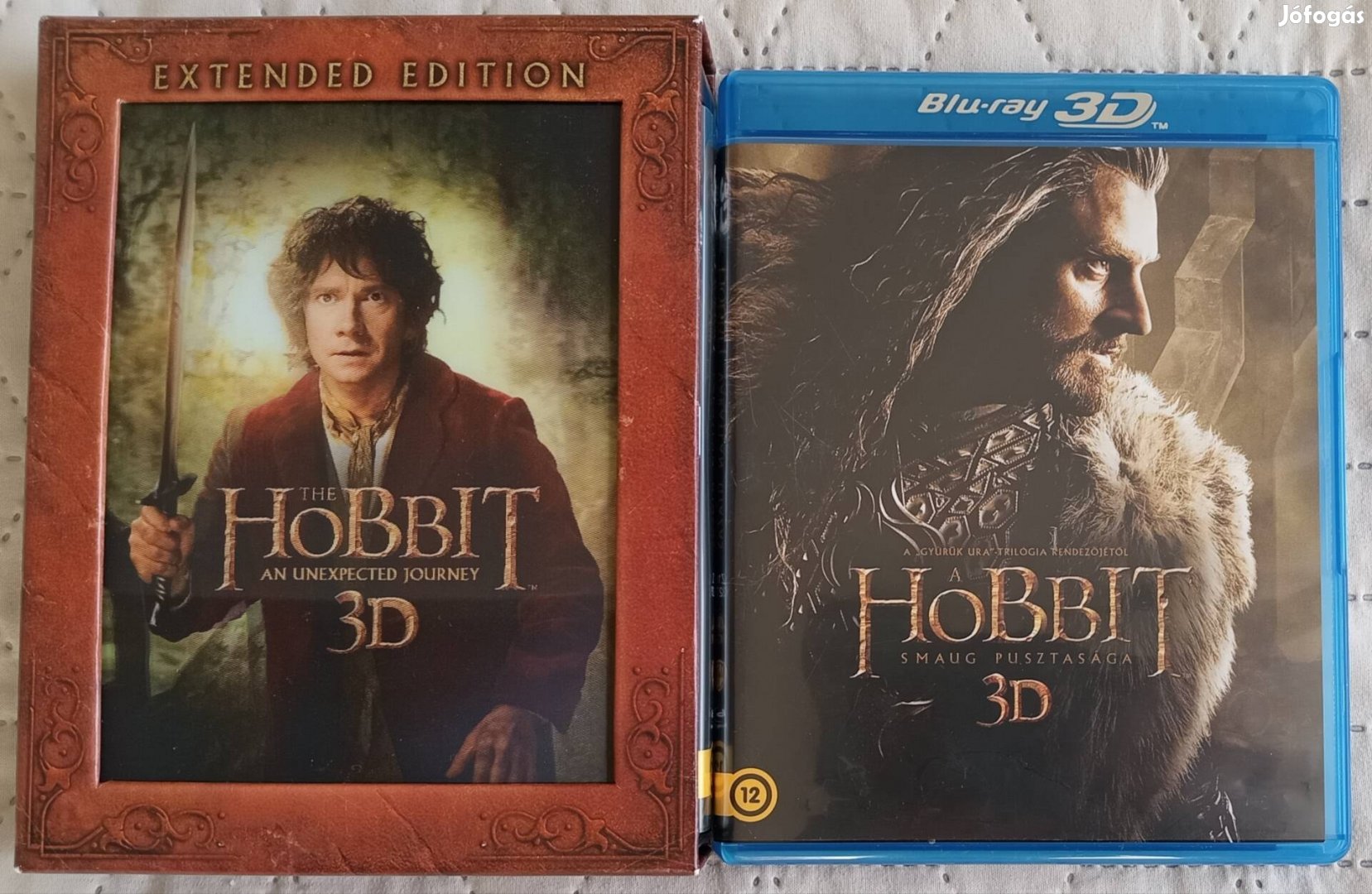 Hobbit :Váratlan utazás, Smaug pusztasága blu-ray 