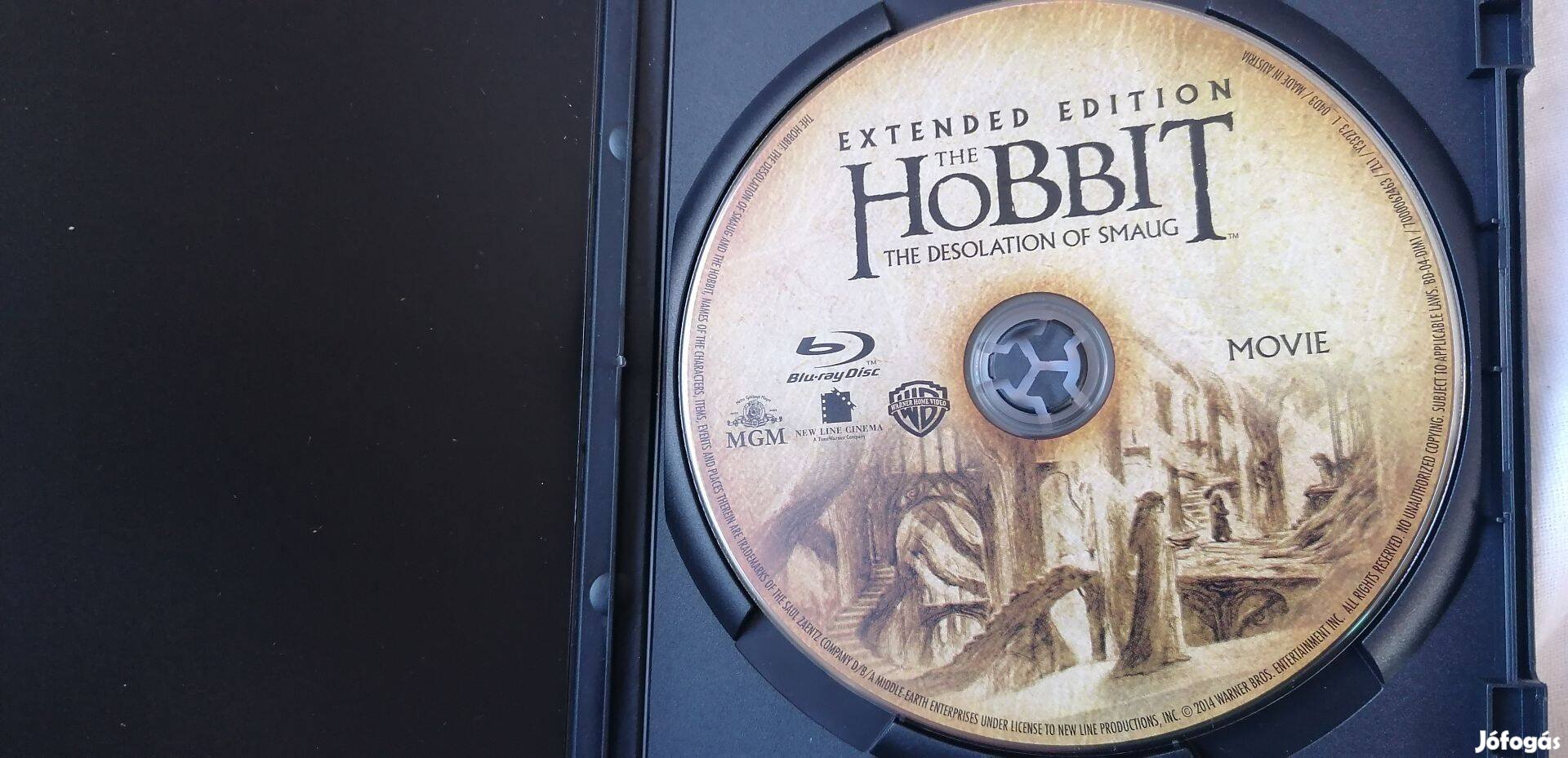 Hobbit bővített bluray film Smaug